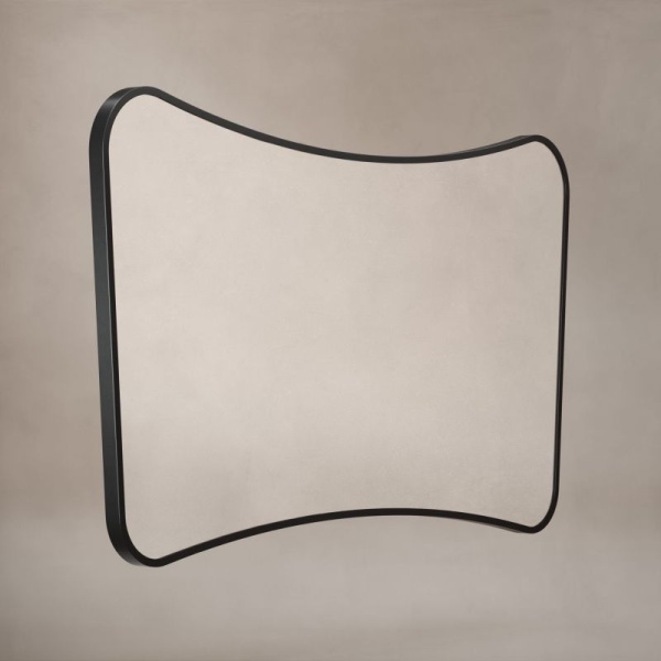 Delphine Mirror 120 x 70cm - Matte Black